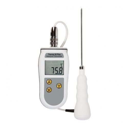 Termometro con sonda - Therma 20 Plus  - Electronic Temperature Instruments Ltd - con termistore / con display LCD / a tenuta stagna