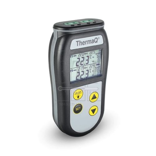 Termometro con sonda - ThermaQ - Electronic Temperature Instruments Ltd - a termocoppia / con display LCD / a tenuta stagna