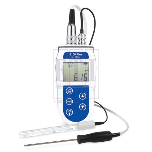 PHmetro portatile - 8100 Plus - Electronic Temperature Instruments Ltd - di processo / da laboratorio / con display LCD