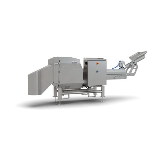 Affettatrice per patate - Volantis™ - FAM nv - automatica / a coltelli / da terra