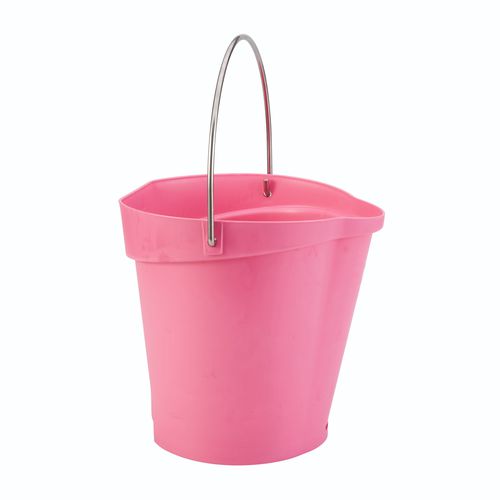 Secchio in plastica - VK6 - Fletcher European Containers Ltd - rotondo / con impugnatura / di qualità alimentare