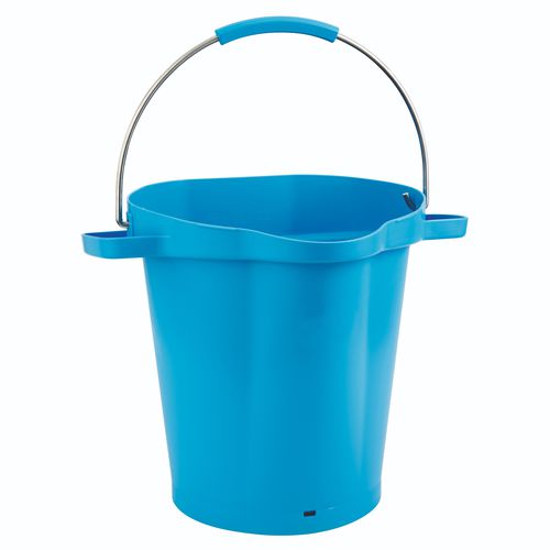 Secchio in plastica - VK20 - Fletcher European Containers Ltd - rotondo / con impugnatura / di qualità alimentare