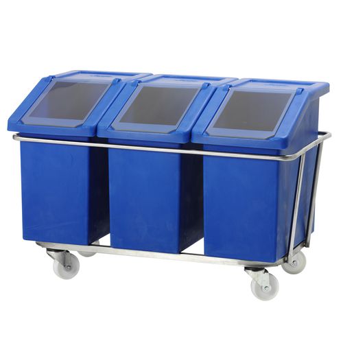 Carrello di stoccaggio - rotoXF15 - Fletcher European Containers Ltd - per movimentazione / in acciaio inossidabile / ad uso industriale