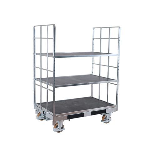 Carrello a ripiani - K. Hartwall Ltd - da trasporto / in metallo / a piattaforma