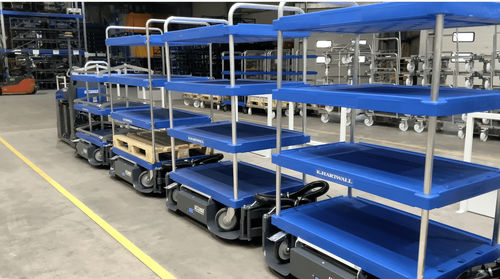 Trainatore per rimorchio - LIFTLINER® - K. Hartwall Ltd - elettrico / su ruote / a guida automatica