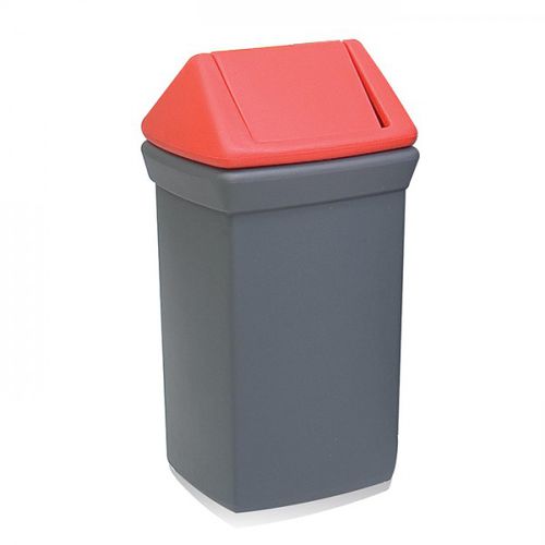 Contenitore per rifiuti in plastica - R50A - Mailbox: Stamford Products Ltd - per raccolta differenziata / con coperchio