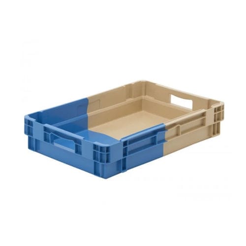 Cassetta in HDPE - B6412A  - Mailbox: Stamford Products Ltd - per applicazioni alimentari / per l'industria ittica / accatastabile