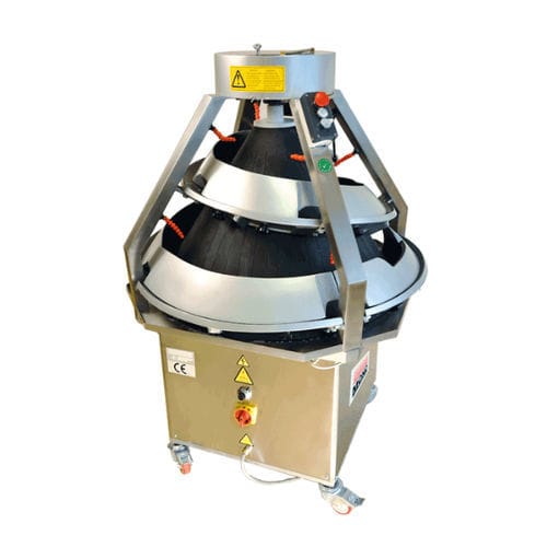 Arrotondatrice conica - Mono Equipment - con rotelle