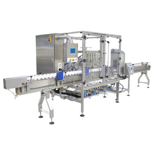 Macchina di riempimento automatica - Riggs Auto Pack Ltd - per bottiglie in plastica / per alimenti / per liquidi