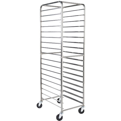 Carrello con ripiano - Salva Industrial - da trasporto / in acciaio inossidabile / a ripiani
