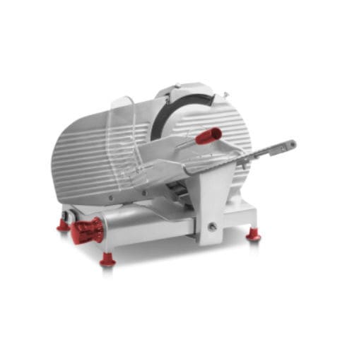 Affettatrice a gravità - 300-350 - Swedlinghaus srl - per carne / automatica / in alluminio