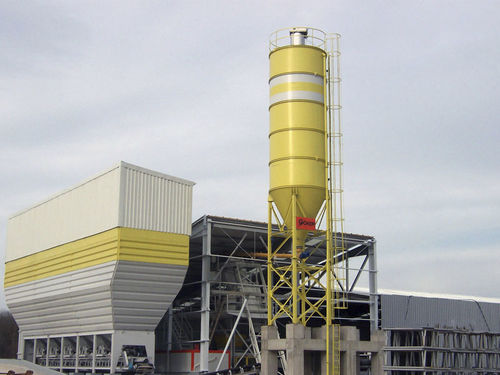 Centrale di betonaggio stazionario - GBS-30 - GOKER Contruction Machines