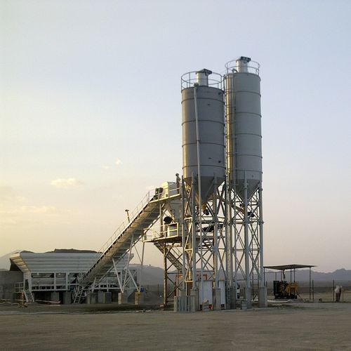 Centrale di betonaggio stazionario - GBS-60 - GOKER Contruction Machines - compatto / orizzontale / automatico