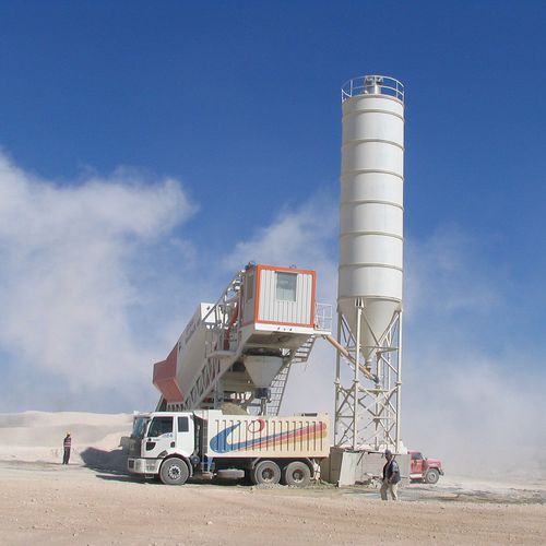 Centrale di betonaggio mobile - MobilmiX 30 - GOKER Contruction Machines
