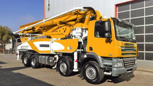Pompa autocarrata per calcestruzzo a pistone - 5 M5 XXT - GOKER Contruction Machines