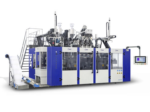 Macchina di soffiaggio per bottiglie - B20D-900 - Suzhou Bestar Blow Molding Machinery Co.,Ltd. - di estrusione / per contenitori con maniglia / a doppia stazione