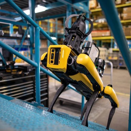 Robot di ispezione quadrupede - Spot® - Boston Dynamics - telecomandato / da esterno / da interno