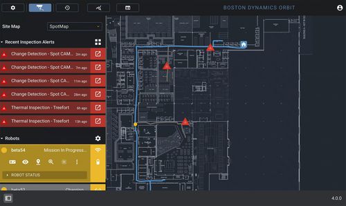 Software di gestione - Orbit - Boston Dynamics - di analisi / di monitoraggio / in tempo reale