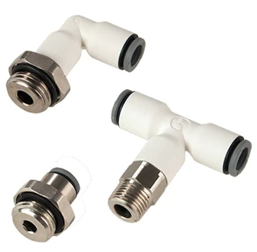 Raccordo per gas - 68 series  - Parker Stratoflex - push-to-lock / gomito a 90° / squadra