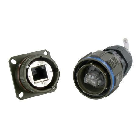 Modulo di connessione di dati - RJF TV - AMPHENOL SOCAPEX - RJ45 / Ethernet / circolare