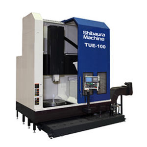 Alesatrice-fresatrice CNC - TUE-100 - Shibaura Machine - verticale / a colonna / 2 assi