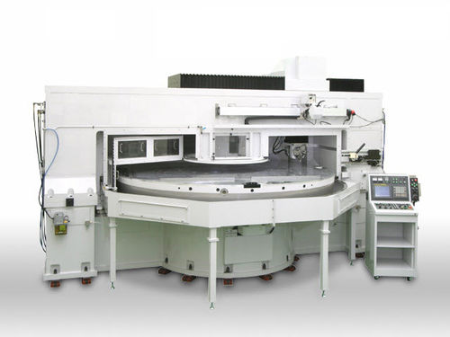 Macchina di tornitura CNC - UTD series - Shibaura Machine - verticale / 3 assi / a colonna