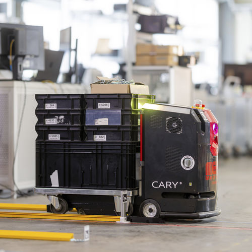 Robot mobile autonomo (AMR) per movimentazione - CARY® - METRALABS - da trasporto / di carico / di scarico