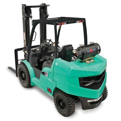 Carrello elevatore a GPL - FG40-55(C)N3 series - Mïtsubishi Forklift Trucks - con conducente seduto / per movimentazione / 4 ruote