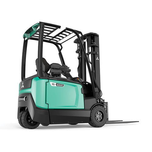 Carrello elevatore elettrico - FB14-20(C)N2(T) series - Mïtsubishi Forklift Trucks - con conducente seduto / per movimentazione / per magazzino