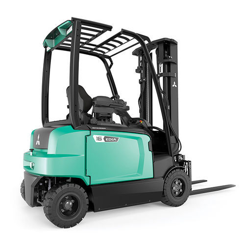 Carrello elevatore elettrico - FB16-20(C)N2 series - Mïtsubishi Forklift Trucks - con conducente seduto / per movimentazione / per uso esterno