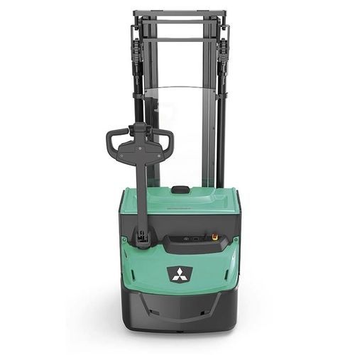 Accatastatore elettrico - SBP series - Mïtsubishi Forklift Trucks - a timone con guida da terra / con conducente in piedi / 24 V