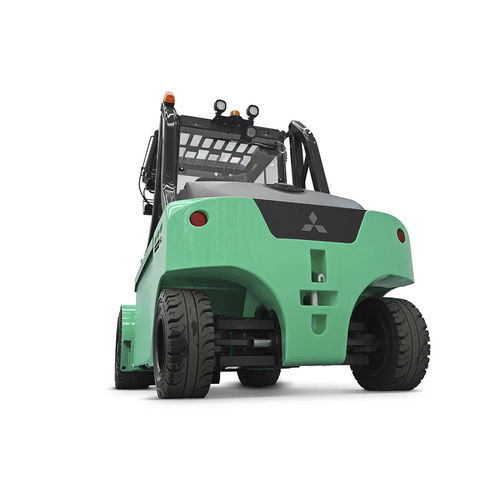 Carrello elevatore elettrico - FB60-120N(H) series - Mïtsubishi Forklift Trucks - con conducente seduto / controbilanciato / 4 ruote