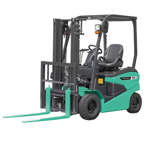 Carrello elevatore elettrico - FB10-35(L)CB Series - Mïtsubishi Forklift Trucks - con conducente seduto / per interno / per uso esterno