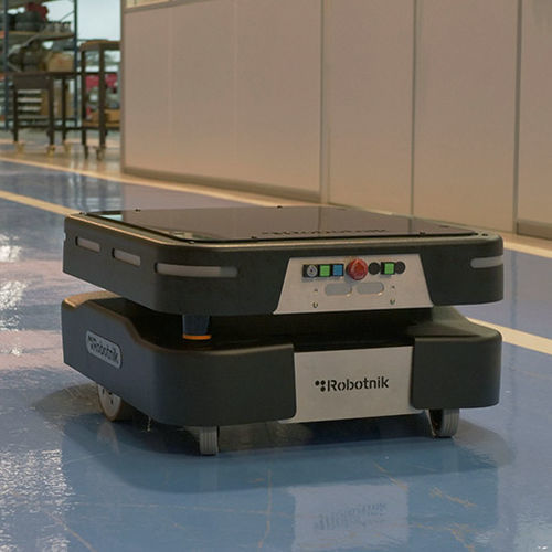 Robot mobile autonomo (AMR) da trasporto - RB-THERON - Robotnik - per la logistica / per R&S / da interno