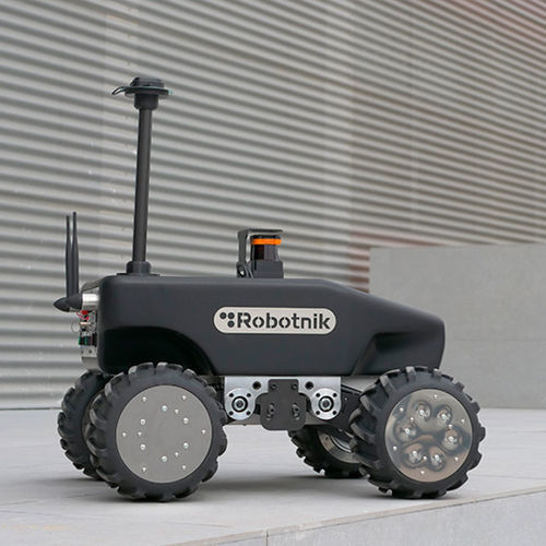 Robot mobile autonomo (AMR) da trasporto - RB-SUMMIT - Robotnik - per la logistica / per R&S / per cantiere di costruzione