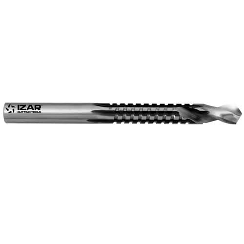 Fresa integrale - 1606 series - IZAR CUTTING TOOLS S.A.L. - a filettare / in acciaio rapido / a 2 denti