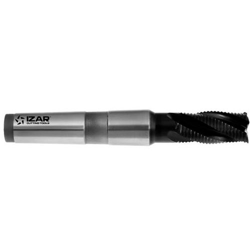 Fresa integrale - 4675  - IZAR CUTTING TOOLS S.A.L. - di sgrossatura / HSS-E / con codoli conici morse