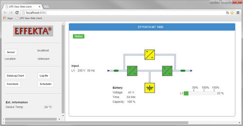 Software di gestione - Powershut Plus - Effekta Regeltechnik - per UPS / Windows / Linux