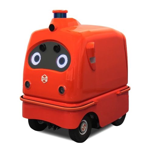 Robot di consegna per cibo - DeliRo - ZMP - per hotel / per centro commerciale / per magazzino