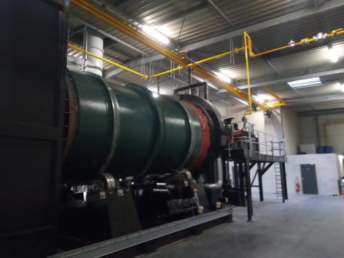 Inceneritore per rifiuti - Addfield Environmental Systems Limited - con forno rotativo / di grande capacità