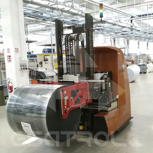 Carrello elevatore per bobina - THOR - Esatroll s.a - elettrico / LGV / per movimentazione