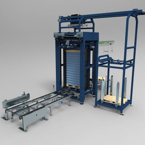 Depallettizzatore per insufflazione - Insar d.o.o. - di lattine per prodotti alimentari / per l'industria alimentare e delle bevande / per contenitori in vetro
