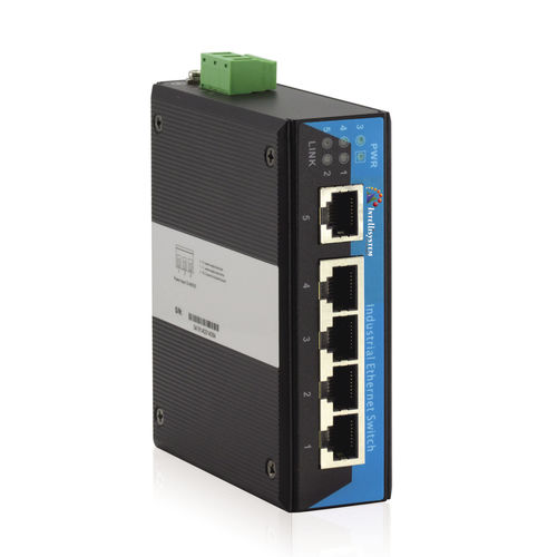Switch Ethernet non gestibile - IT-ES205-IU-G - Intellisystem Technologies - 8 porte / gigabit / su guida DIN