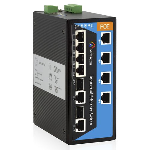 Switch Ethernet PoE - IT-IPS-3110-IU-2GC-4-POE - Intellisystem Technologies - non gestibile / 10 porte / gigabit