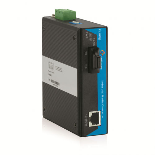 Convertitore di temperatura - IT-IMC-101B series - Intellisystem Technologies - multimediali gigabit / Ethernet media / su guida DIN