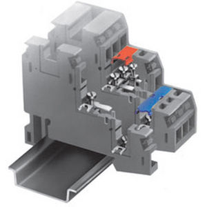 Morsetto componibile su guida DIN - TLS - Cabur - tristadio / passante