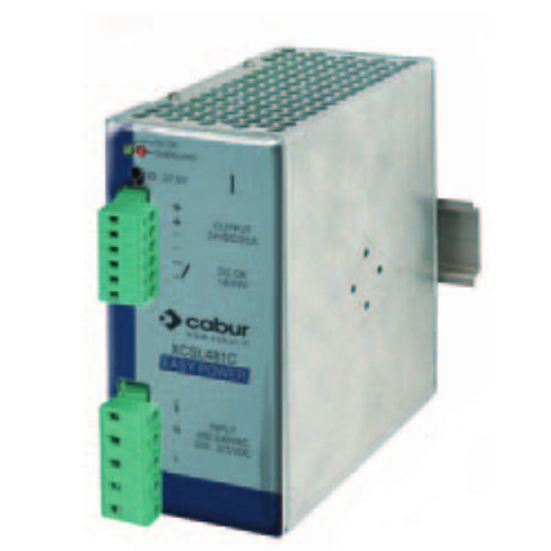 Alimentatore elettrico su guida DIN - XCSL481C - Cabur - AC/DC / monofase