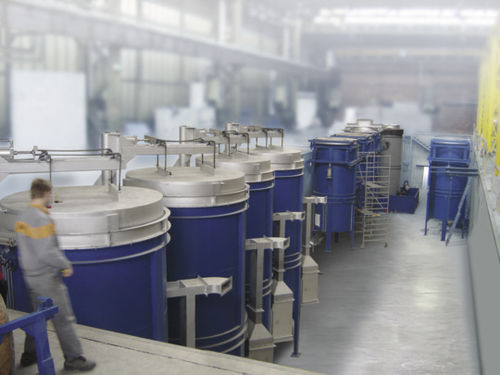 Forno a pozzo - Aichelin Group - di ricottura / di rinvenimento / di tempra
