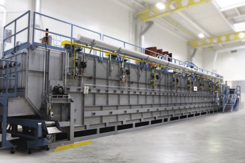 Forno a nastro trasportatore - Aichelin Group - per trattamento termico / da colata / elettrico