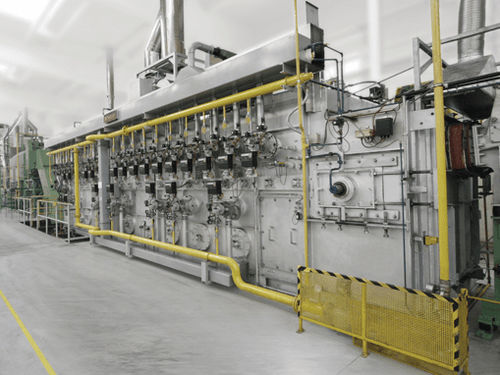 Forno a nastro trasportatore - Aichelin Group - a rulli / per trattamento termico / a gas